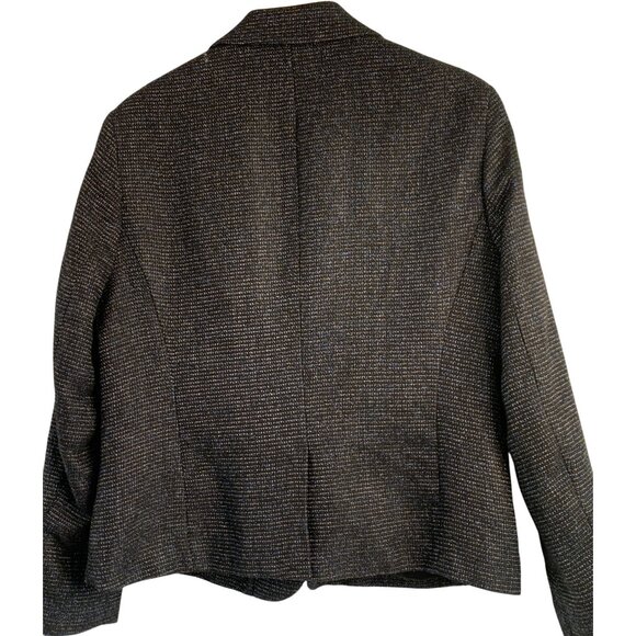 New York & Co 7th Avenue Womens Blazer Size 18 Black Tweed 8944 NWT - Picture 6 of 9